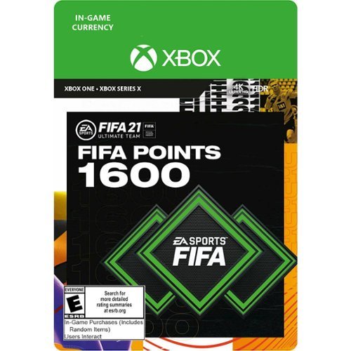 FIFA 21 Ultimate Team 1600 Points - Xbox One, Xbox Series X [Digital]