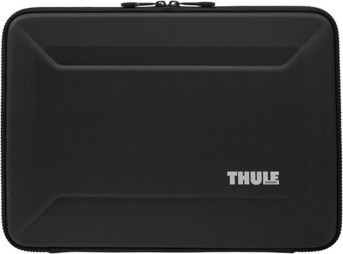 Thule - Gauntlet Laptop Sleeve Laptop Case for 16” Apple MacBook Pro, 15” Apple MacBook Pro, PCs Laptops & Chromebooks up to 14” - Black
