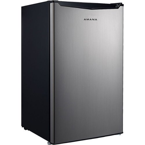 Amana - 4.3-Cu. Ft. Single-Door Mini Fridge with Full-Width Chiller Compartment-Front_Standard 