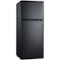 Amana - Energy Star 4.6-Cu. Ft. Dual-Door Mini Refrigerator with Top-Mount Freezer - Black-Front_Standard 