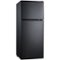 Amana - Energy Star 4.6-Cu. Ft. Dual-Door Mini Refrigerator with Top-Mount Freezer - Black-Front_Standard