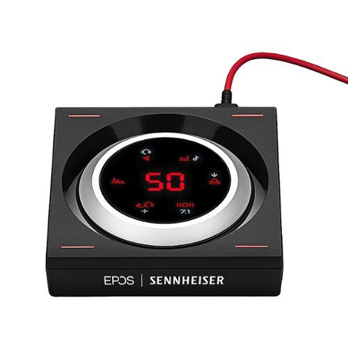 EPOS GSX 1000 USB Gaming Amplifier with Surround Sound 7.1 - Black WORLDWIDE DELIVERY