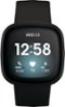 Fitbit - Versa 3 Health & Fitness Smartwatch - Black-Front_Standard 