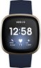 Fitbit - Versa 3 Health & Fitness Smartwatch - Soft Gold-Front_Standard