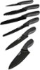 Cuisinart - 12pc Coated Knife Set with Blade Guards - Black Metallic-Angle_Standard 