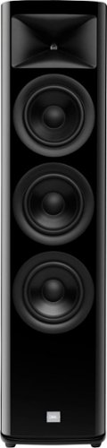 JBL - HDI3600 Triple 6.5-inch 2-1/2 way Floorstanding Loudspeaker with 1" compression tweeter - Gloss Black Finish
