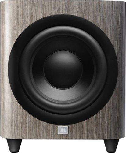 JBL - HDI 1200P 12" 1000W Powered Subwoofer - Gray