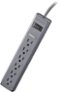 Insignia™ - 6-Outlet Surge Protector - Gray-Front_Standard