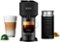 Nespresso - Vertuo Next Coffee and Espresso Maker by Breville, Limited Edition with Aeroccino Milk Frother - Matte Black-Front_Standard
