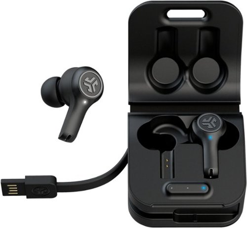 JLab Epic Air ANC True Wireless Earbuds - Black WORLDWIDE DELIVERY