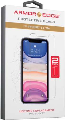 Armor Edge Glass Screen Protector for iPhone XR/11 - DUAL PACK WORLDWIDE DELIVERY