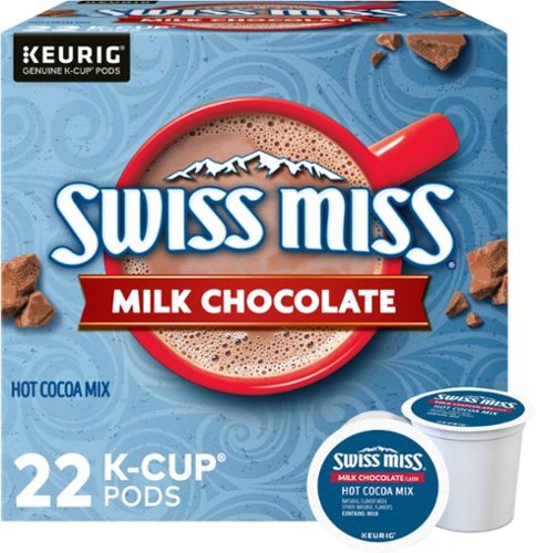 Swiss Miss - Milk Chocolate Hot Cocoa, Keurig Single-Serve K-Cup Pods, 22 Count (new formula)