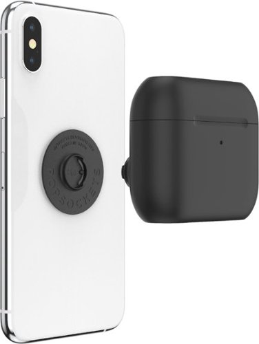 PopSockets PopGrip Airpods Holder Pro for Most Cell Phones - Black HOW TO BUY