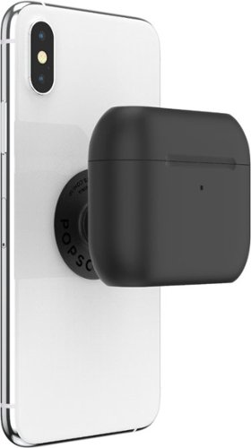 PopSockets PopGrip Airpods Holder Pro for Most Cell Phones - Black SHOP ONLINE