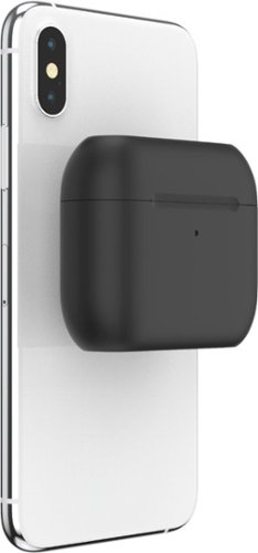 PopSockets PopGrip Airpods Holder Pro for Most Cell Phones - Black BUY ONLINE