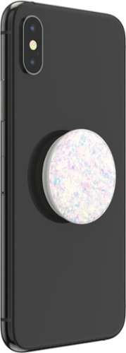 PopSockets PopGrip Premium Cell Phone Grip & Stand - Iridescent Confetti White GLOBAL SHIPPING