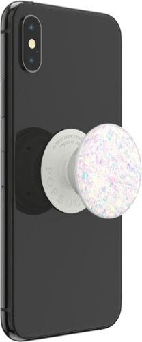 PopSockets PopGrip Premium Cell Phone Grip & Stand - Iridescent Confetti White HOW TO BUY