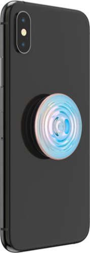 PopSockets PopGrip Premium Cell Phone Grip and Stand - Ripple Opalescent Blue WORLDWIDE DELIVERY