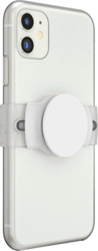 PopSockets PopGrip Slide Stretch Cell Phone Grip and Stand for Curved Edge Cell Phone Cases - White BUY ONLINE