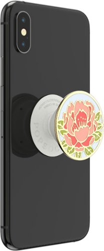 PopSockets PopGrip Premium Cell Phone Grip & Stand - Enamel Blooming Peony HOW TO BUY