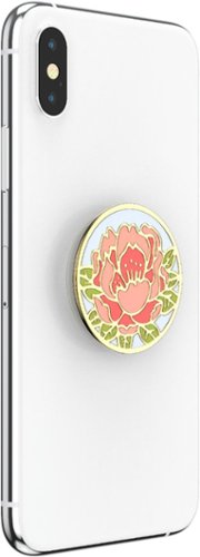 PopSockets PopGrip Premium Cell Phone Grip & Stand - Enamel Blooming Peony WHERE TO BUY