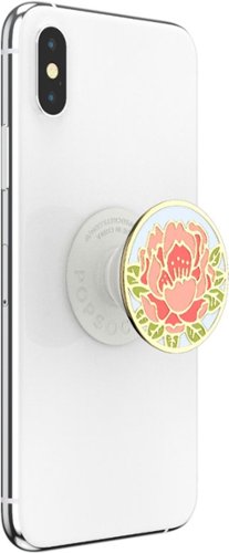 PopSockets PopGrip Premium Cell Phone Grip & Stand - Enamel Blooming Peony SHOP ONLINE