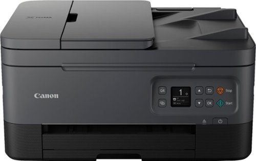 Canon - Pixma TR7020 Wireless All-In-One Inkjet Printer - Black