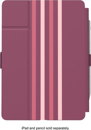 Speck Balance Folio Case for Apple iPad 10.2 (7th, 8th, & 9th Gen 2021) - Crimson Forest/Lush Burgundy WORLDWIDE DELIVERY