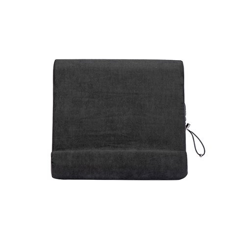 Happy Products Flippy Cubby - Multi-Angle Soft Stand for Tablets, E-Readers, and Books - Charcoal WORLDWIDE DELIVERY