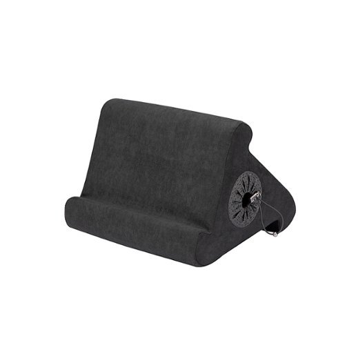 Happy Products Flippy Cubby - Multi-Angle Soft Stand for Tablets, E-Readers, and Books - Charcoal HOW TO BUY