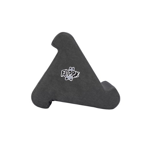 Happy Products Flippy Cubby - Multi-Angle Soft Stand for Tablets, E-Readers, and Books - Charcoal SHOP ONLINE