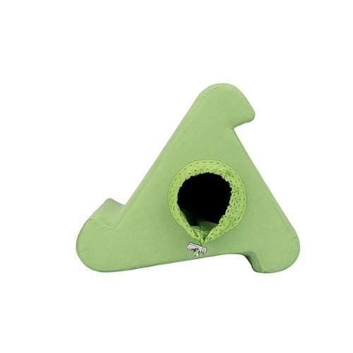 Happy Products - Flippy Cubby - Multi-Angle Soft Stand for Tablets, E-Readers, and Books - Kiwi-Alt_View_Standard_18 