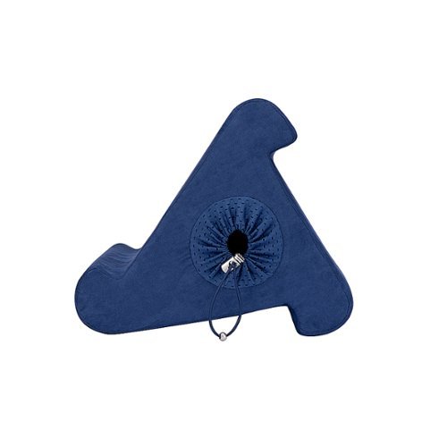 Happy Products - Flippy Cubby - Multi-Angle Soft Stand for Tablets, E-Readers, and Books - Navy-Alt_View_Standard_19 