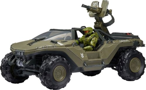 Jazwares Halo: Infinite Deluxe Warthog Vehicle & Master Chief 3.75 Figure WORLDWIDE DELIVERY