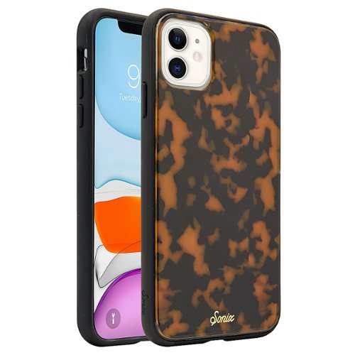 Sonix Carrying Case for Apple iPhone 11 / XR - Brown Tort WORLDWIDE DELIVERY