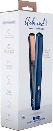 Conair Cordless Petite 3/4 Ceramic Flat Iron - Blue/Rose Gold WHERE TO BUY