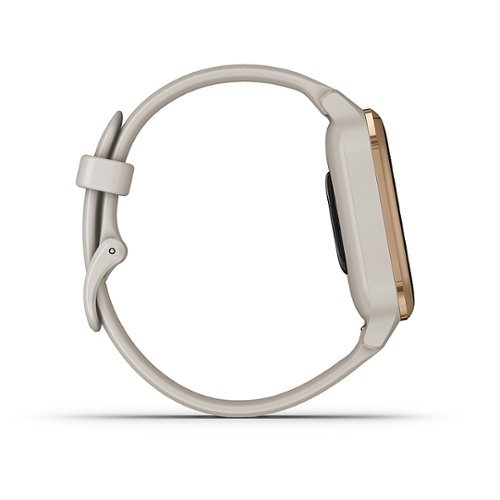 Garmin Venu Sq Music Edition GPS Smartwatch 33mm Fiber-Reinforced Polymer - Light Sand GLOBAL SHIPPING
