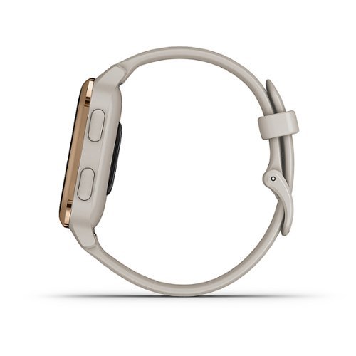 Garmin Venu Sq Music Edition GPS Smartwatch 33mm Fiber-Reinforced Polymer - Light Sand WHERE TO BUY