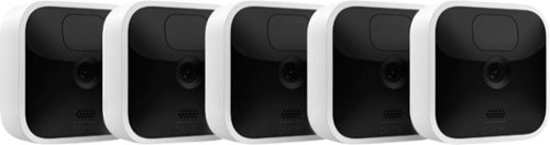 Blink - 5 Indoor (3rd Gen) Wireless 1080p Security System with up to two-year battery life - White