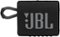 JBL - GO3 Portable Waterproof Wireless Speaker - Black-Front_Standard 