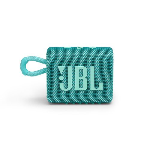 JBL - GO3 Portable Waterproof Wireless Speaker - Teal