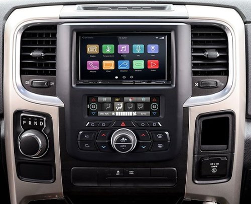 PAC Integrated Radio Replacement Dash Kit with Climate and Steering Wheel Controls for Select RAM Trucks - Black WORLDWIDE DELIVERY