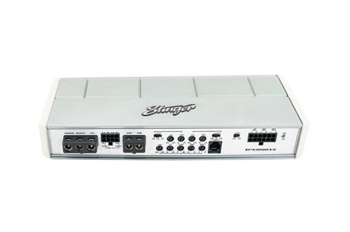 Stinger - Micro 5-Channel 1000W Marine and Powersports Amplifier - Silver