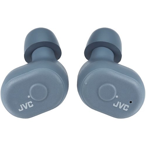 JVC - HA A10T True Wireless In-Ear Headphones - Gray-Front_Standard 