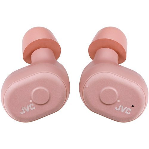 JVC - HA A10T True Wireless In-Ear Headphones - Pink-Front_Standard 