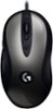 Logitech - G MX518 Wired Optical Gaming Mouse - Black/Gray-Front_Standard