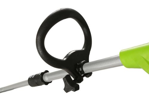 Greenworks - 40-Volt 12" Cordless TORQDRIVE String Trimmer/Edger (2.0Ah Battery and Charger Included) - Black/Green-Alt_View_Standard_22 