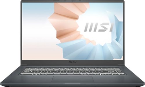 MSI - Modern 15.6" Laptop - Intel Core i7 - 16GB Memory - 512GB SSD - Carbon Gray