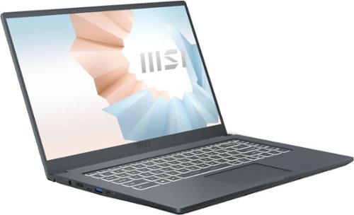 MSI Modern 15.6 Laptop - Intel Core i7 - 16GB Memory - 512GB SSD - Carbon Gray SHOP ONLINE