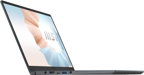 MSI Modern 15.6 Laptop - Intel Core i7 - 16GB Memory - 512GB SSD - Carbon Gray BUY IN MIDDLE EAST